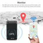 Mini GF 07 GPS Car Tracker Real Time Track Anti Theft Anti Lost Locator Strong Magnetic Mount SIM Message Positioner