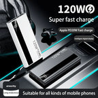 Xiaomi 500000mAh High Capacity PowerBank 120W Super Fast Charging Portable External Battery Powerbank for iphone Huawei