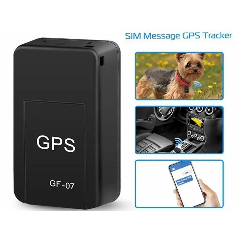 Mini GF 07 GPS Car Tracker Real Time Track Anti Theft Anti Lost Locator Strong Magnetic Mount SIM Message Positioner